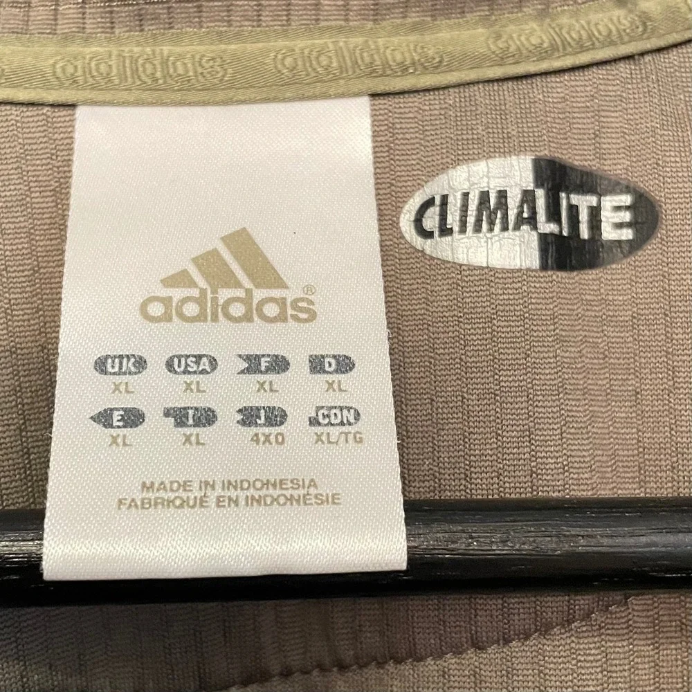 Adidas Climalite NC State Wolfpack Button Down Shirt Mens XL Olive Green 266082